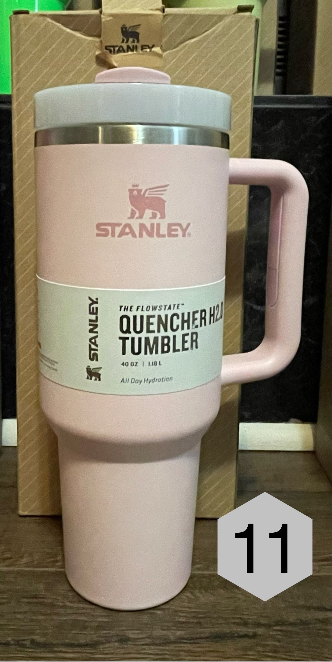 40 ounce Stanley tumbler cups - assorted colors - comes with Straw and Lid