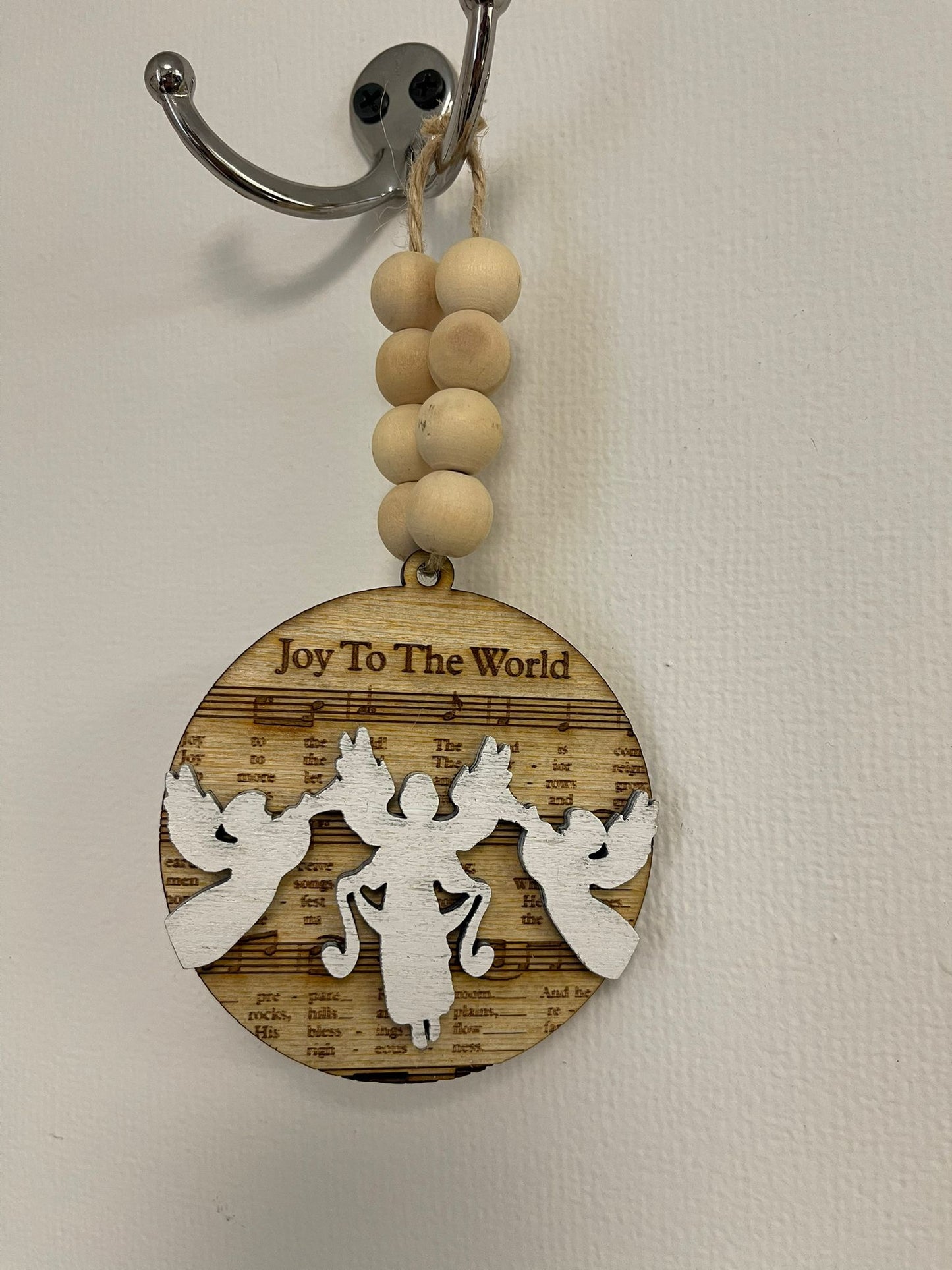 Joy to the World 3.5" Christmas Ornament