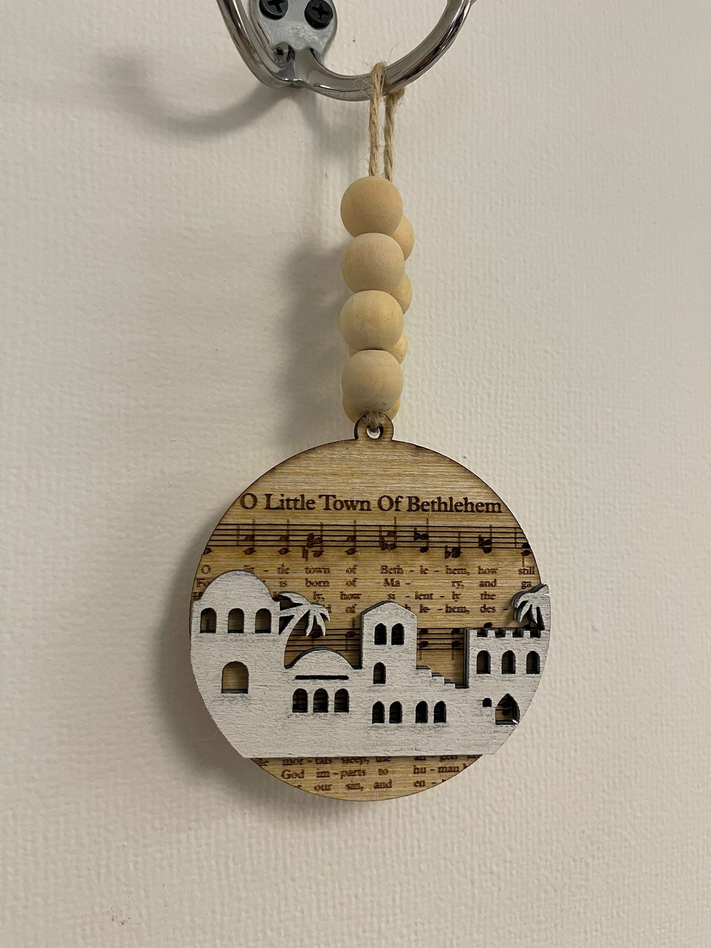 Little Town of Bethlehem Christmas Ornament